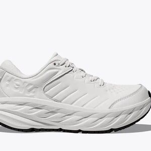 Hoka White Athletic Shoes